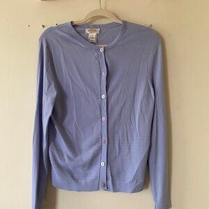 Talbots' Blue Cardigan